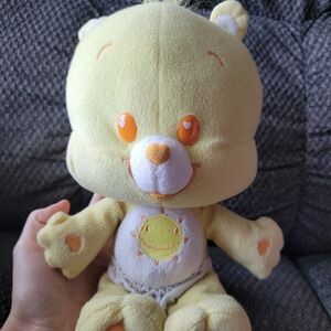 Care Bears 2005 Funshine Bear Cub GUC Vintage 10" Plush